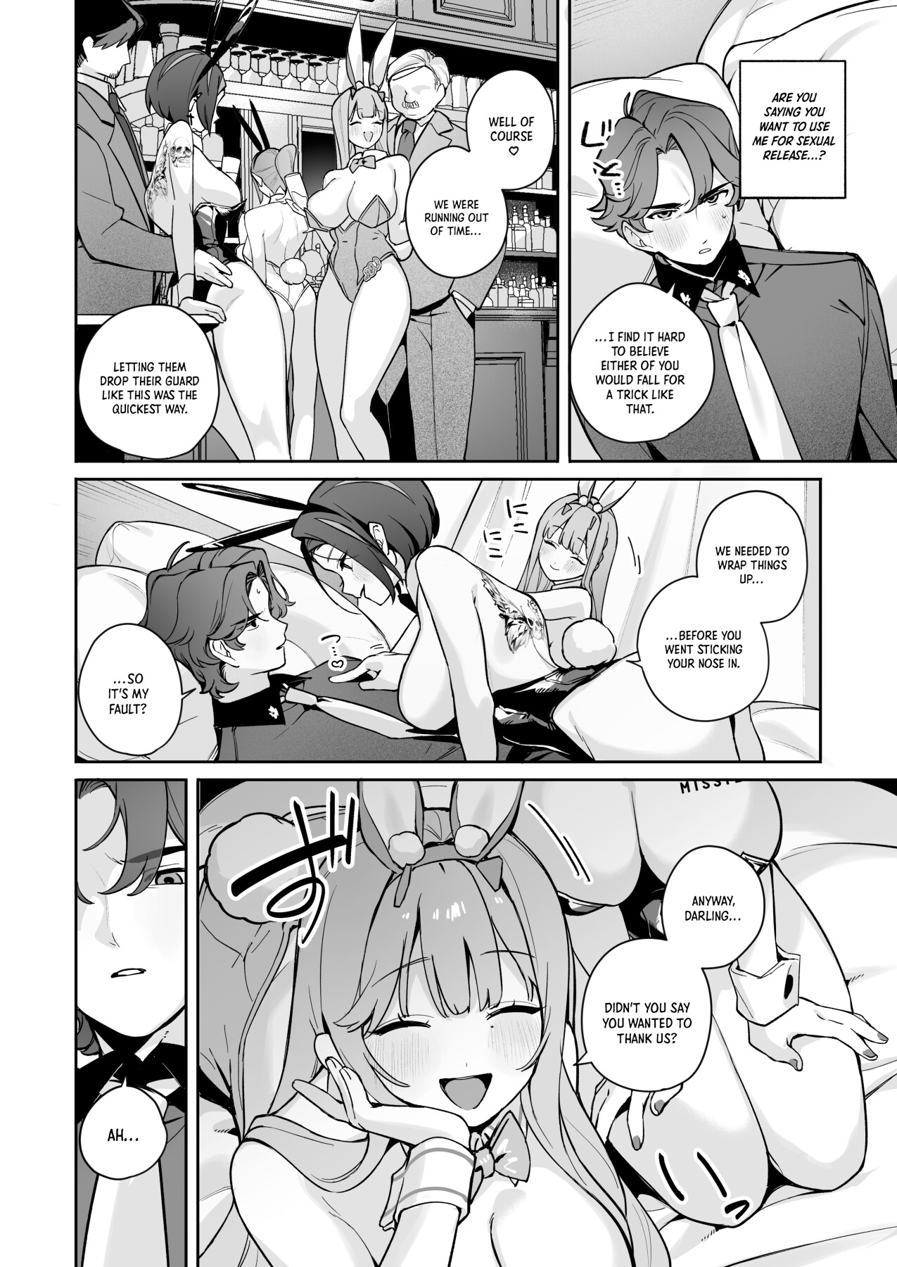 Hentai Manga Comic-Exotic Bunny Night-Read-5
